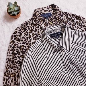 Bundle of two Jones New York work career tops!